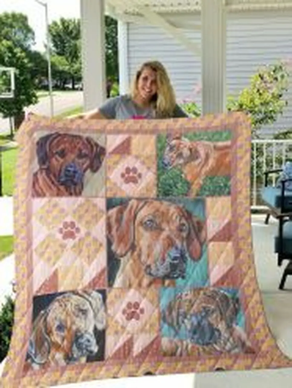 Rhodesian Ridgeback Quilt Blanket Lukftv Dhc0301785Dd and Home Decor