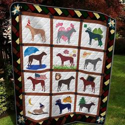 Rhodesian Ridgeback Quilt Tdhna and Home Decor