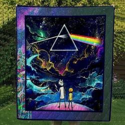 Rick And Morty Quilt Blanket Cfq14  Quilt and Home Decor