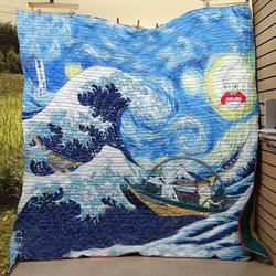Rick And Morty Quilt Cfq06 and Home Decor