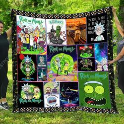 Rick And Morty - Quilt and Home Decor