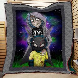 Rick Halloween Quilt and Home Decor