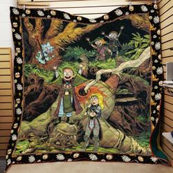 Rick In Orc Forest Quilt and Home Decor