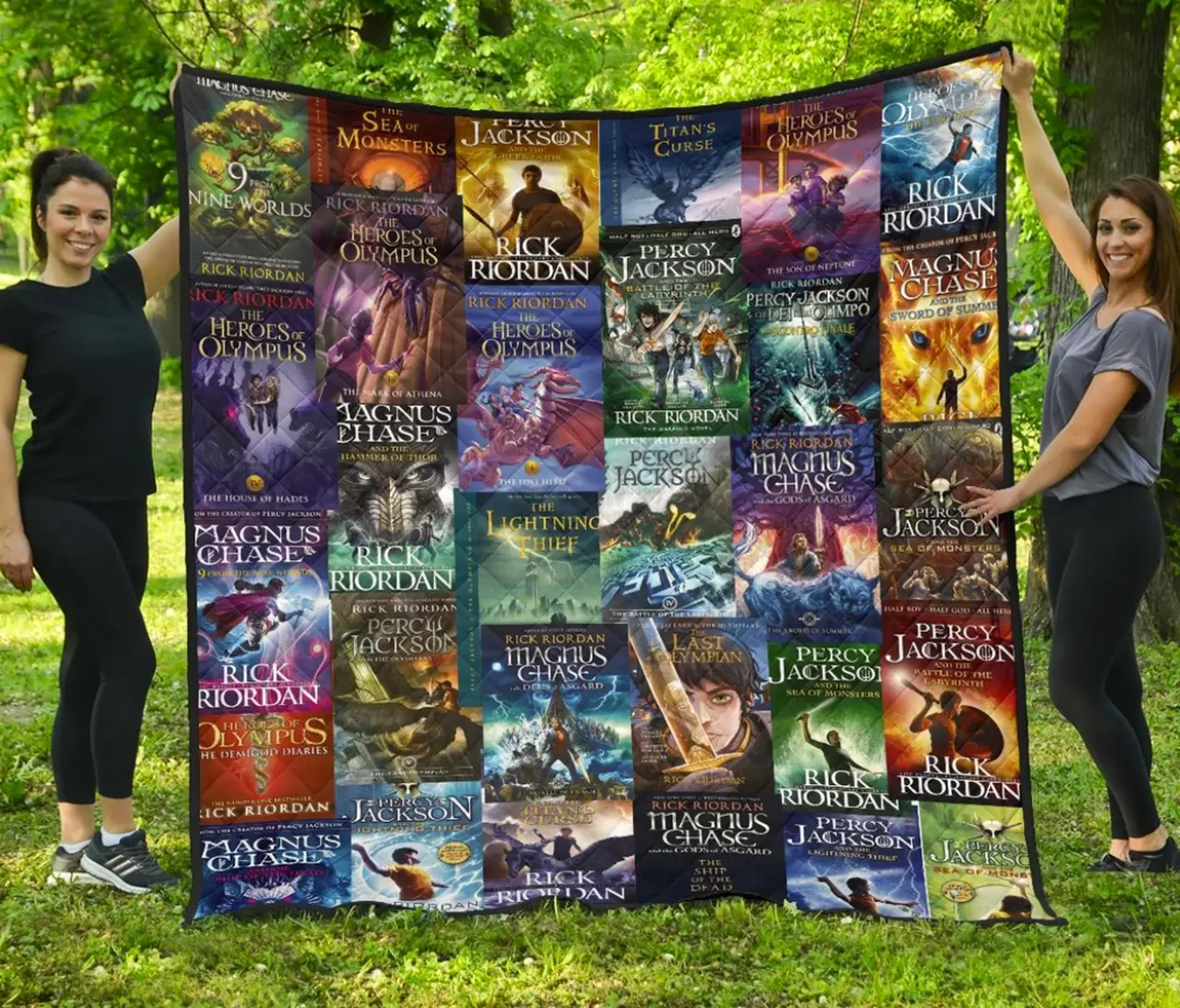 Rick Riordan Book Covers Quilt Dnstyles and Home Decor