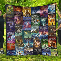 Rick Riordan Book Covers Quilt  Dnstyles and Home Decor