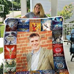 Rick Riordan Quilt Blanket 01048 and Home Decor