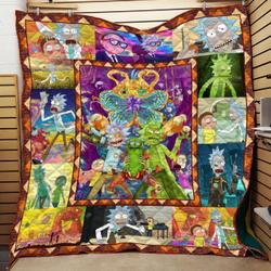 Rick Sanchez Multiverse Quilt and Home Decor