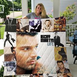 Ricky Martin Albums Quilt Blanket For Fans Ver 17      and Home Decor