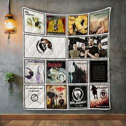 Rise Against Album Covers Quilt Blanket and Home Decor