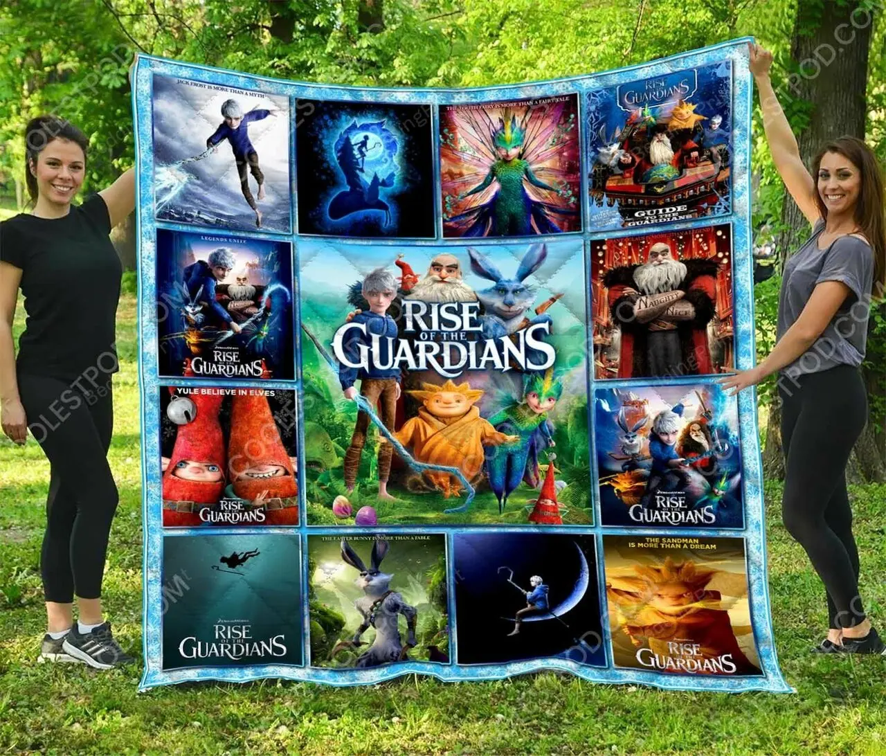Rise Of The Guardians Quilt Blanket and Home Decor