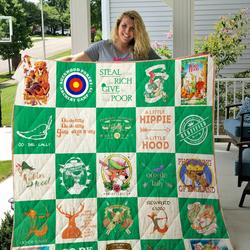 Robin Hood Quilt Blanket For Fans Ver25 and Home Decor