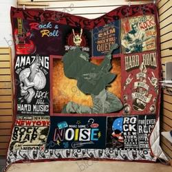 Rock And Roll Cl2100436Mdq Quilt Blanket and Home Decor