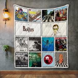Rock Fans Album Covers Quilt Blanket and Home Decor