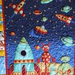 Rocket Quilt Blanket Dhc3101257Lt and Home Decor