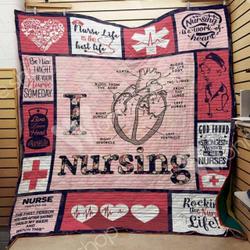 Rocking The Nurse Life Hur Quilt Bevrtx and Home Decor