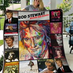 Rod Stewart V1 Blanket Th0107 Quilt and Home Decor