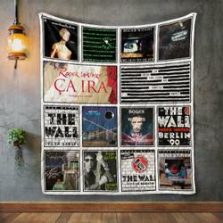 Roger Waters Album Covers Quilt Blanket and Home Decor