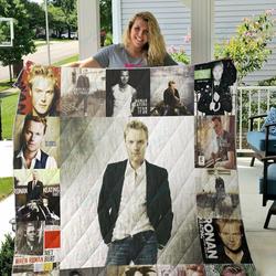 Ronan Keating Quilt Blanket and Home Decor