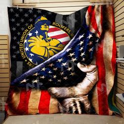 Roofer Quilt Blanket Dhc07011018Vt and Home Decor