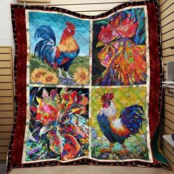 Rooster G Quilt Gv and Home Decor