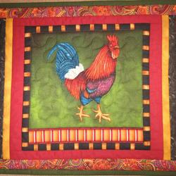 Rooster Quilt Tdhms and Home Decor