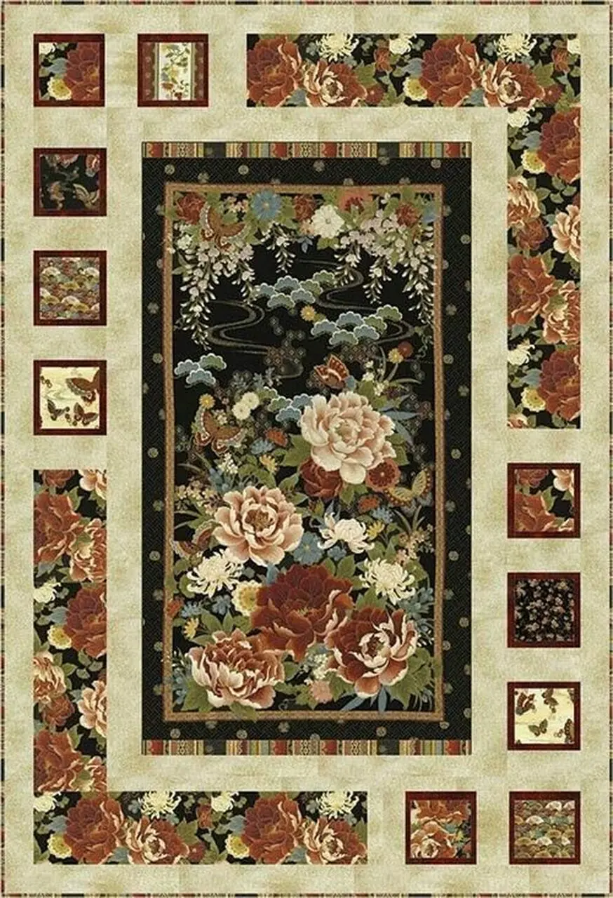 Rose Cottage Cla1010460Q Quilt Blanket and Home Decor