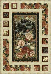 Rose Cottage Cla1010460Q Quilt Blanket and Home Decor