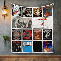 Rose Tattoo Album Covers Quilt Blanket and Home Decor