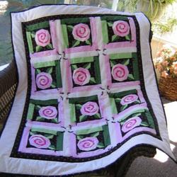 Roses Quilt Tdhxa and Home Decor