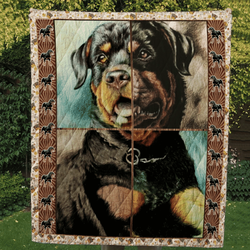 Rottweiler Better Than Me Quilt Blanket Dhc04011376Dd and Home Decor