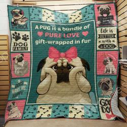 Rottweiler Cute Color Dog U Quilt As and Home Decor