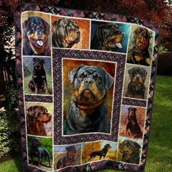 Rottweiler Hur Quilt and Home Decor