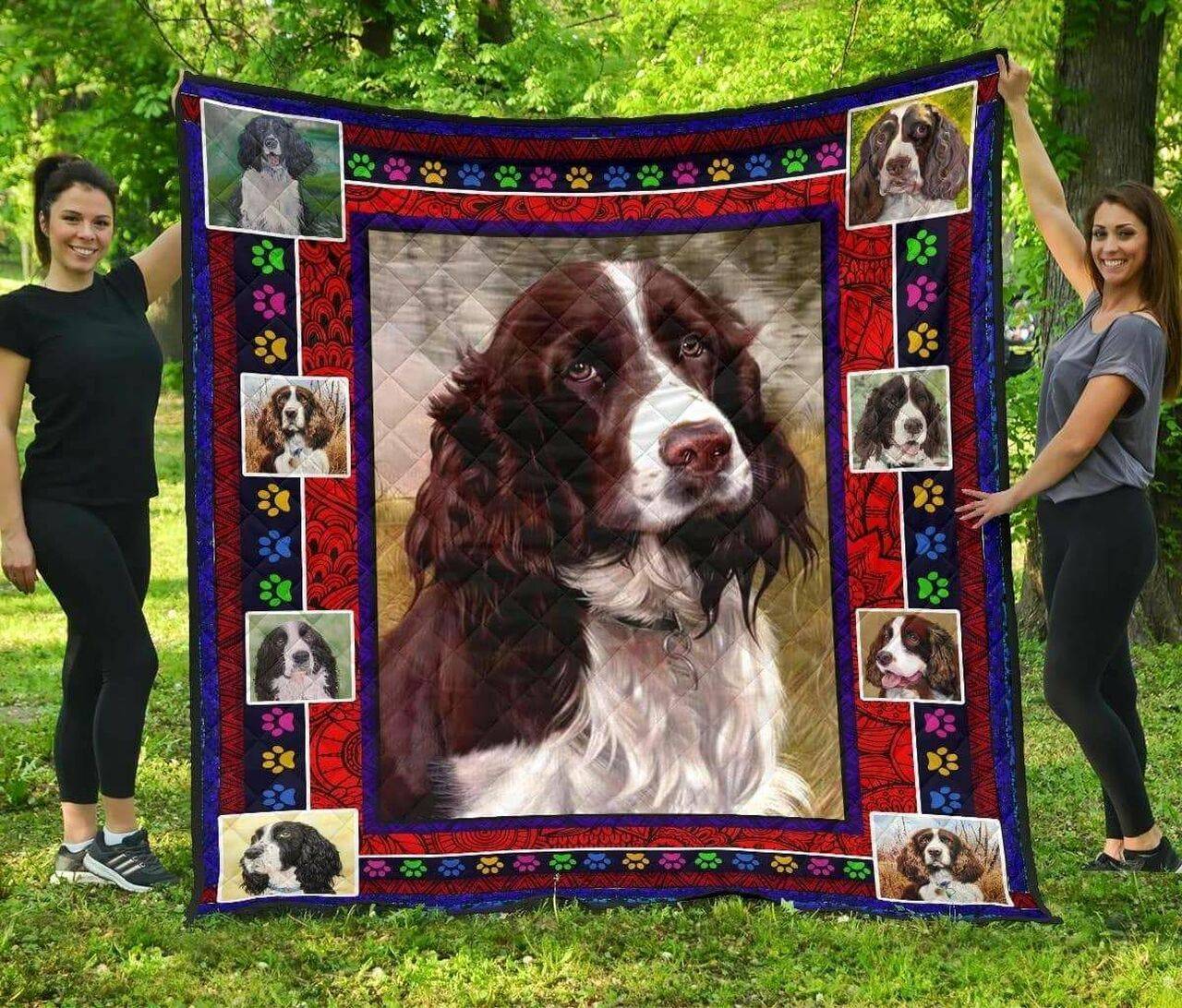 Rottweiler Strong Love U Quilt Ph and Home Decor