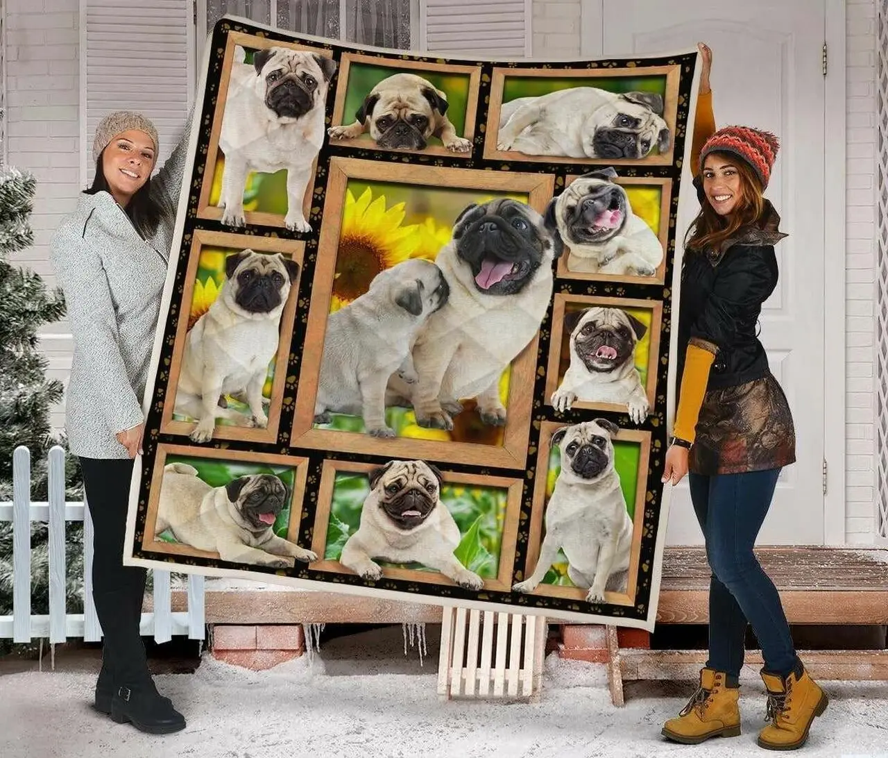 Rottweiler True Friend U Quilt Ls and Home Decor