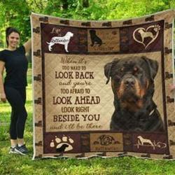 Rottweiler1 Quilt Blanket 4Q6Ox Dhc0301580Dd and Home Decor