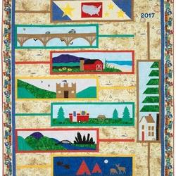 Row By Row On The Go Quilt Tdhhf and Home Decor