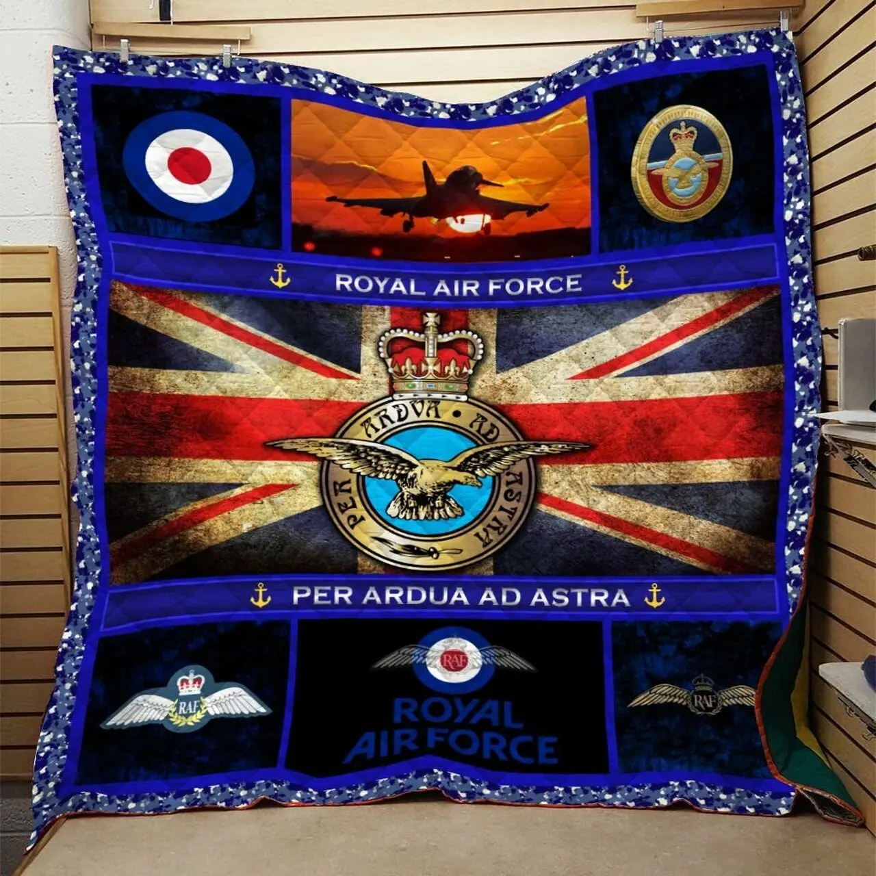 Royal Air Force Quilt Blanket Dhc0910654Vt and Home Decor