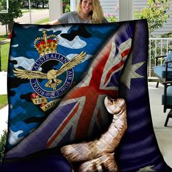 Royal Australian Air Force Quilt Blanket Dhc03011066Dd and Home Decor
