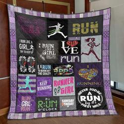 Runner Girl Quilt X0708-03  Quilt and Home Decor
