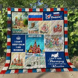 Russia Hn120614 Quilt Blanket and Home Decor