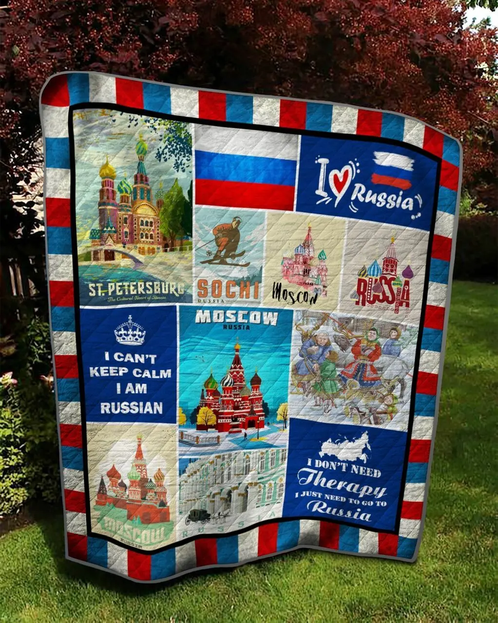 Russia Quilt Tdhki and Home Decor