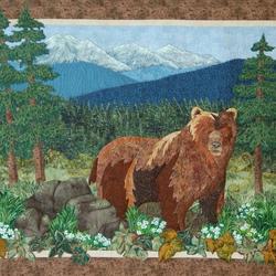 Rustic Bear Quilt Tdhua and Home Decor