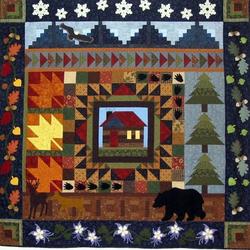Rustic Bear Quilt Tdhxa and Home Decor