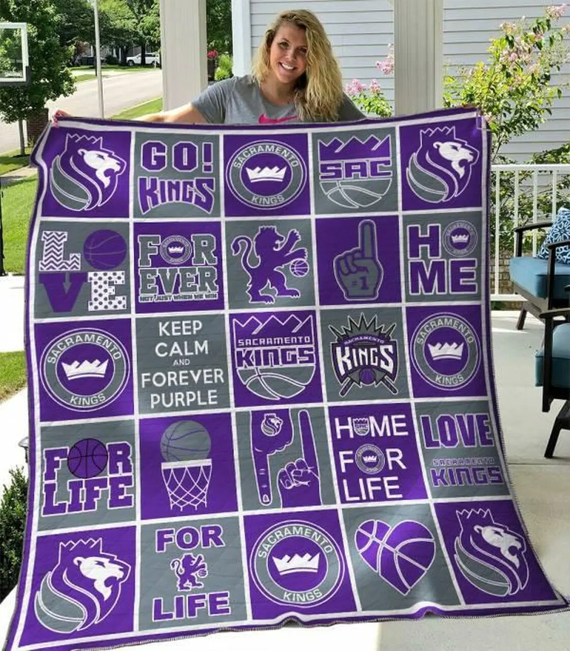 Sacramento Kings Quilt Blanket B200639 Quilt and Home Decor