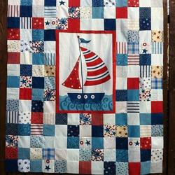 Sailboat Cla0710630Q Quilt Blanket and Home Decor