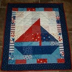 Sailboat Clp150633 Quilt Blanket and Home Decor