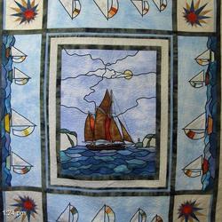 Sailboat Quilt Tdhdq and Home Decor