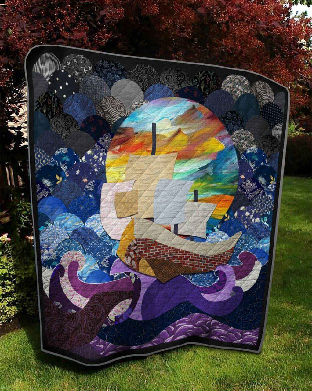 Sailboat Quilt Tdhvv and Home Decor