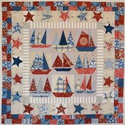 Sailboats Hur Quilt uj and Home Decor