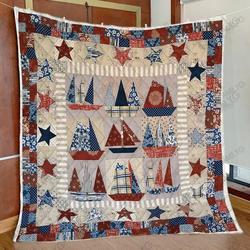Sailing TH2509463CL Quilt Blanket and Home Decor